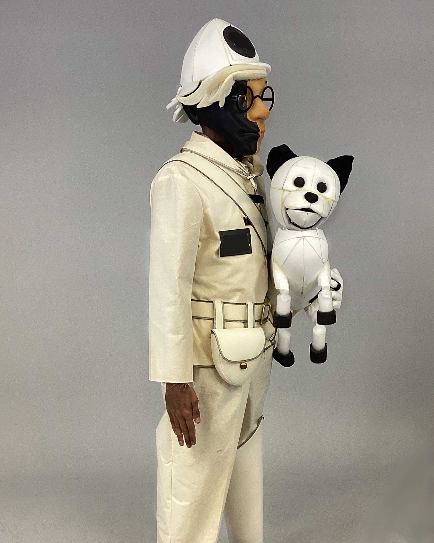 Weitere Produktionsansicht des entstehenden Carl-und-Strups-Maskottchens