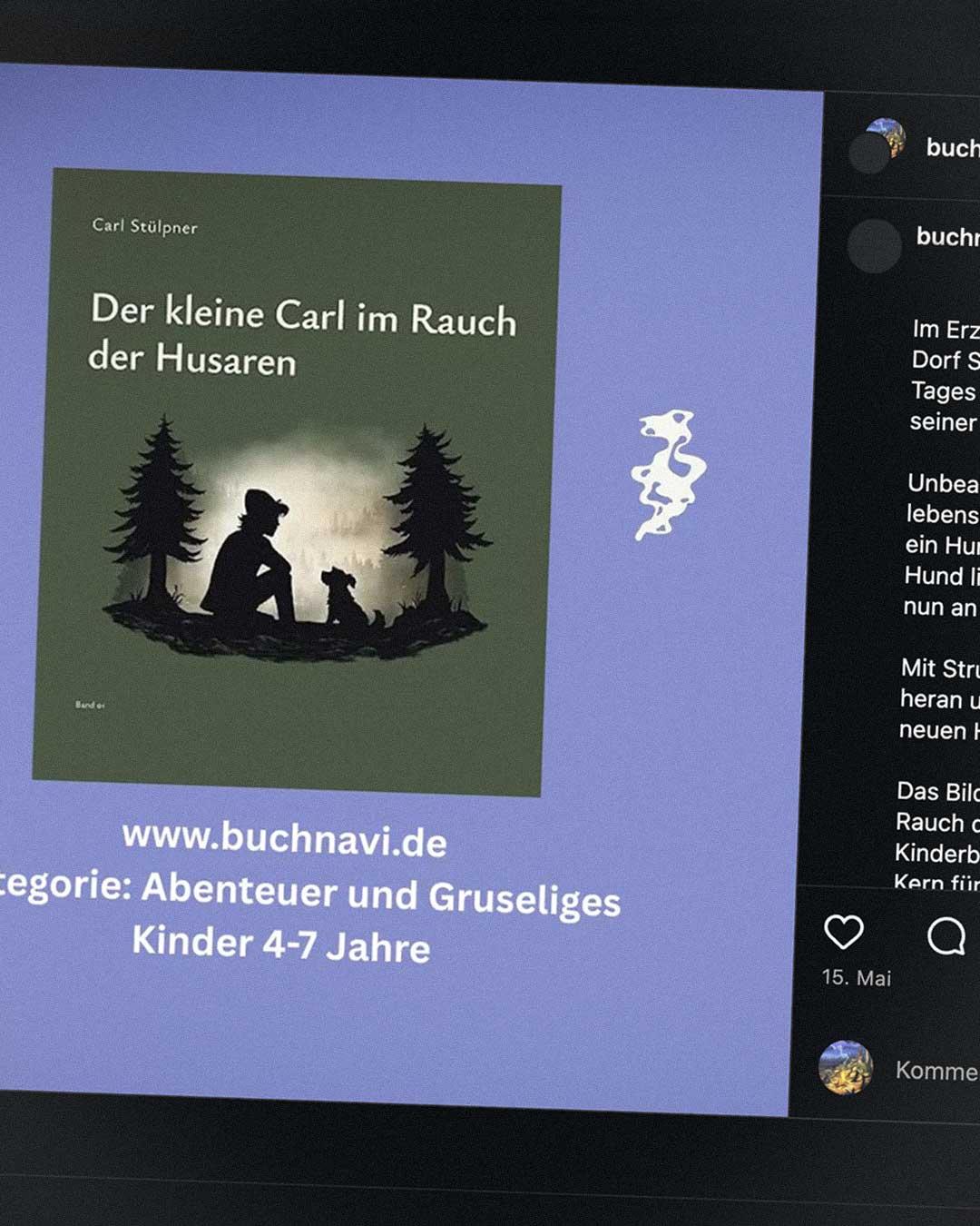 Buchnavi-Rezension zu Der kleine Carl im Rauch der Husaren vom 14. Mai 2026