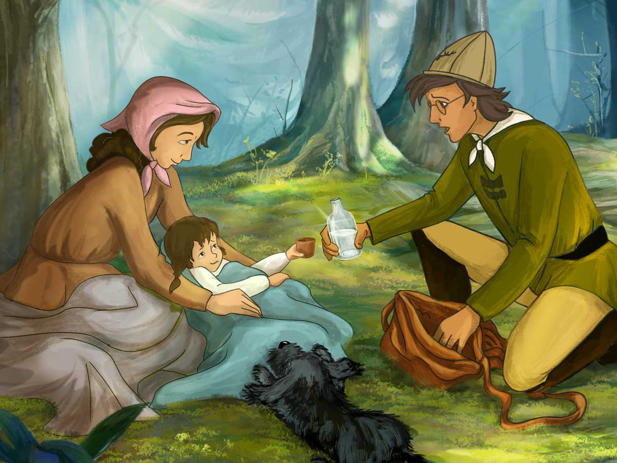 Illustration aus Band 02 Winter der Teuerung